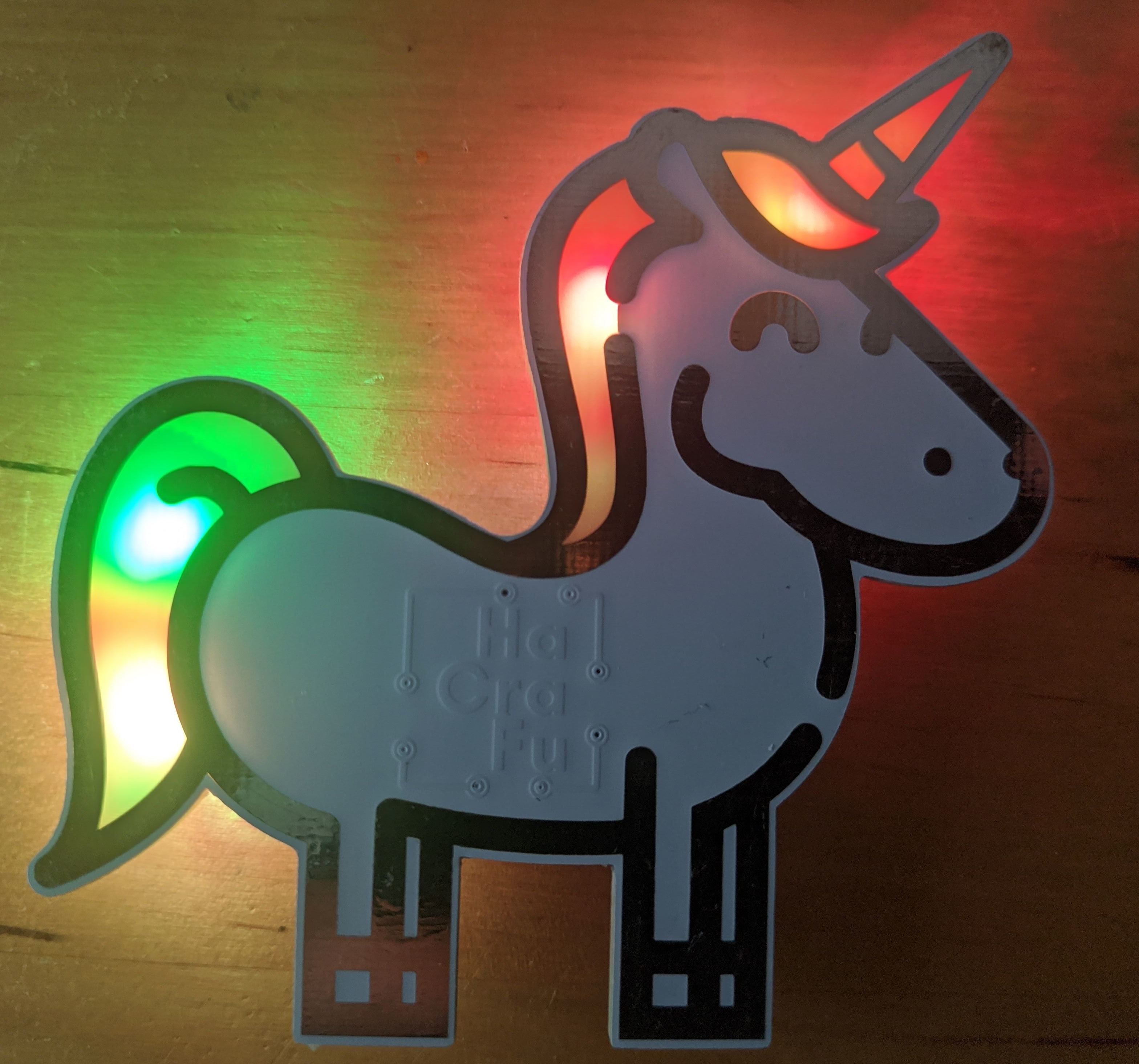 Unicorn S Rückseite